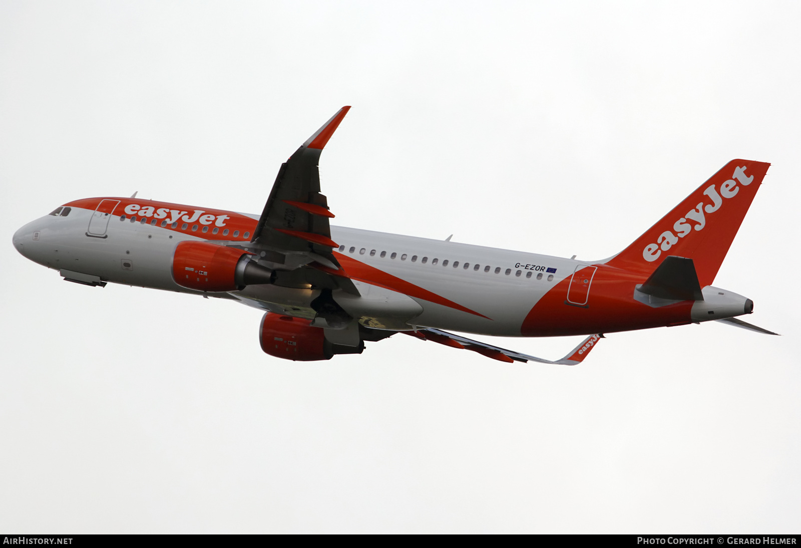 Aircraft Photo of G-EZOR | Airbus A320-214 | EasyJet | AirHistory.net #282161