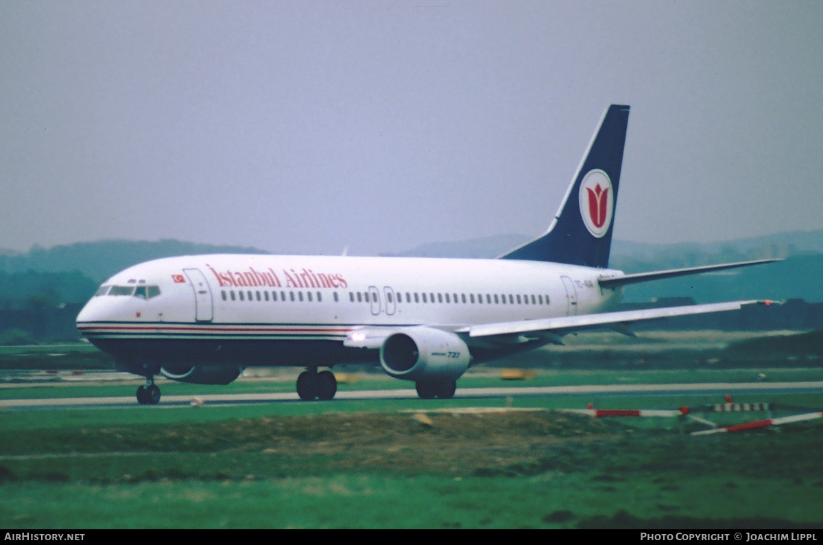Aircraft Photo of TC-AVA | Boeing 737-4S3 | Istanbul Airlines | AirHistory.net #282162