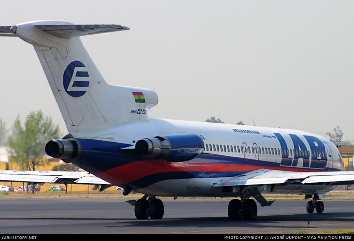 Aircraft Photo of CP-2464 | Boeing 727-223/Adv | Lloyd Aereo Boliviano - LAB | AirHistory.net #282167