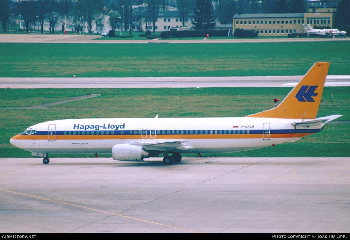 Aircraft Photo of D-AHLM | Boeing 737-4K5 | Hapag-Lloyd | AirHistory.net #282173