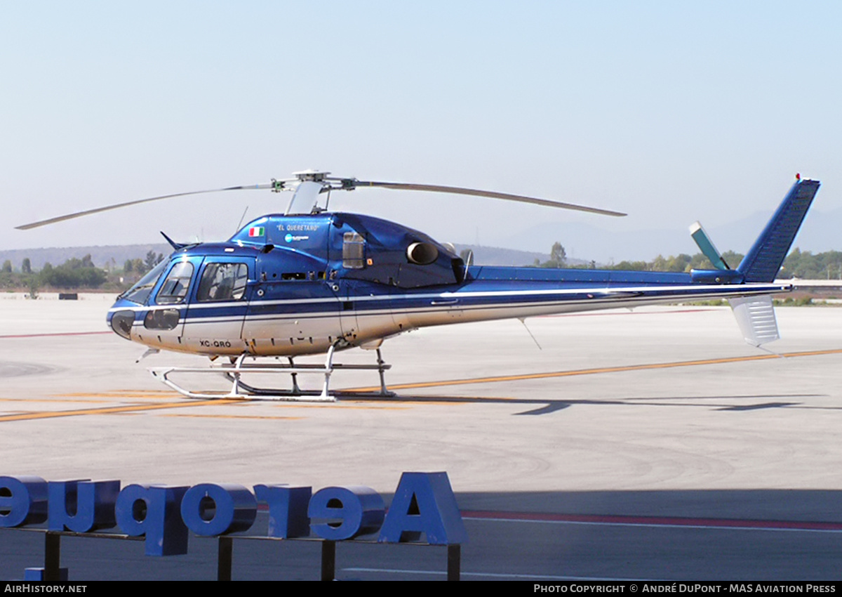 Aircraft Photo of XC-QRO | Aerospatiale AS-355F-2 TwinStar | Gobierno del Estado de Querétaro | AirHistory.net #282179