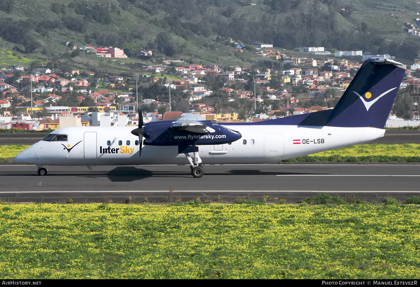 Aircraft Photo of OE-LSB | Bombardier DHC-8-314Q Dash 8 | InterSky | AirHistory.net #282189