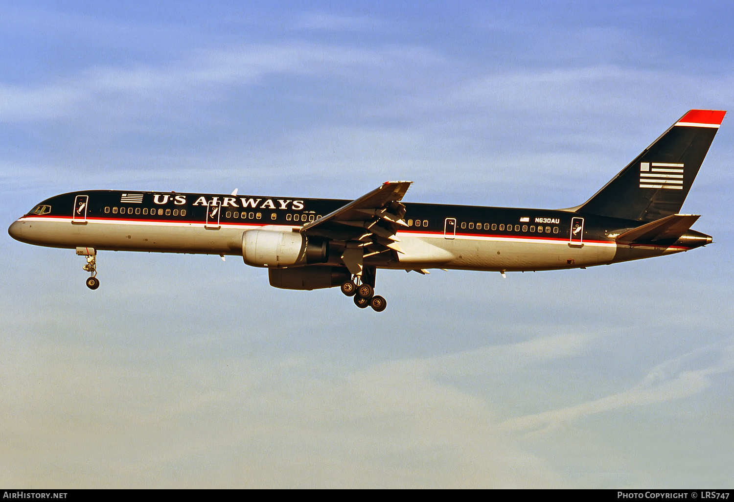 Aircraft Photo of N630AU | Boeing 757-2B7 | US Airways | AirHistory.net #282205