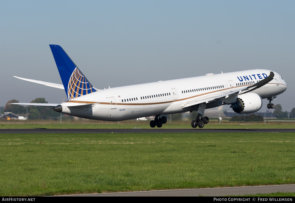 Aircraft Photo of N12005 | Boeing 787-10 Dreamliner | United Airlines | AirHistory.net #282213