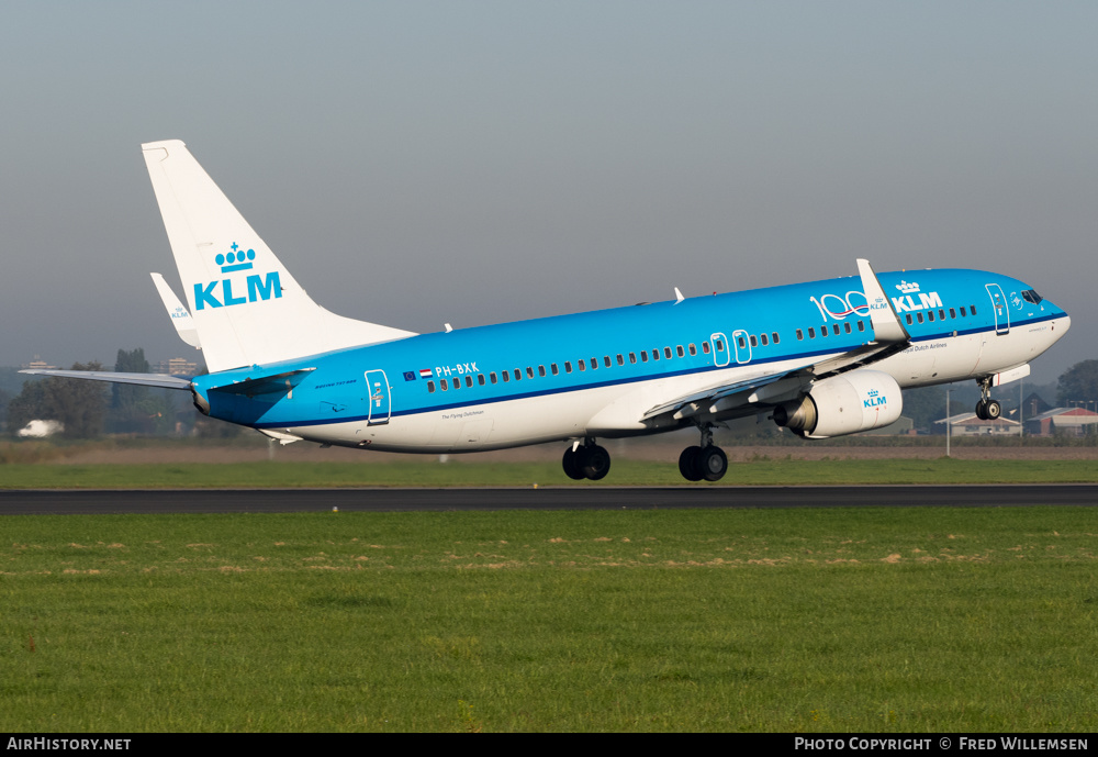 Aircraft Photo of PH-BXK | Boeing 737-8K2 | KLM - Royal Dutch Airlines | AirHistory.net #282221