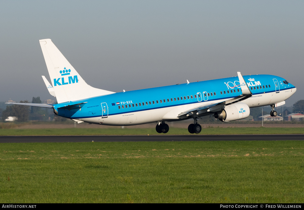 Aircraft Photo of PH-BXK | Boeing 737-8K2 | KLM - Royal Dutch Airlines | AirHistory.net #282221