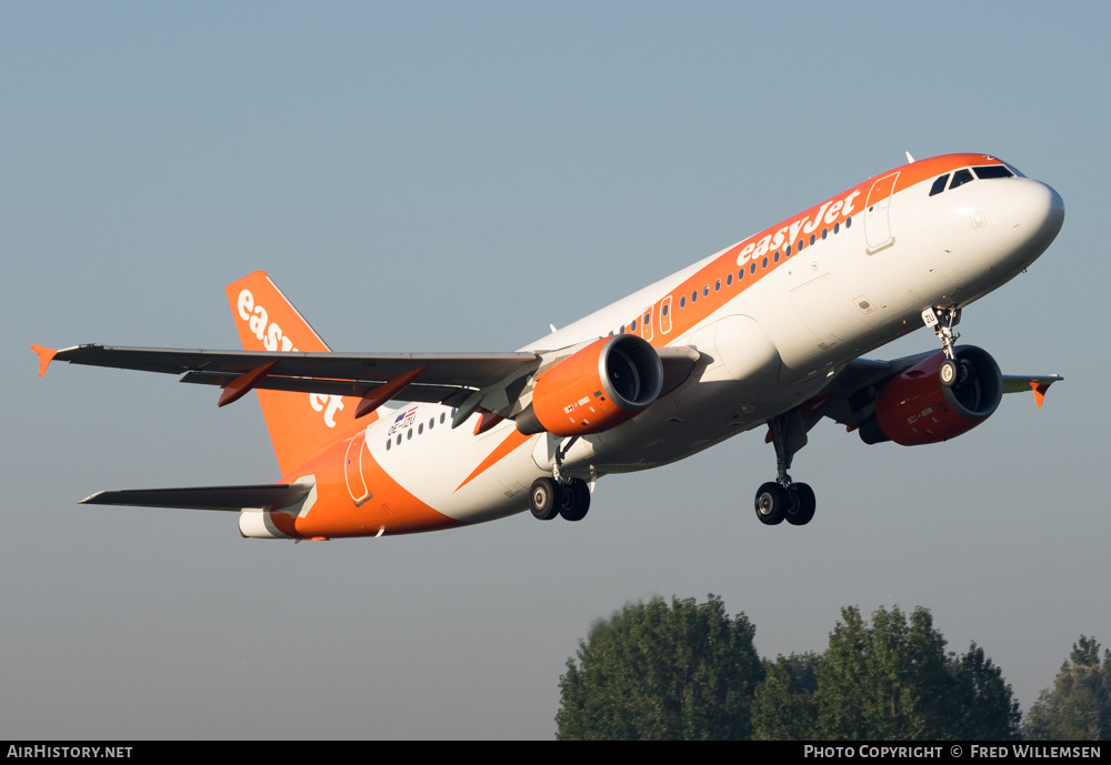 Aircraft Photo of OE-IZU | Airbus A320-214 | EasyJet | AirHistory.net #282224