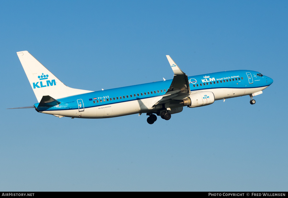 Aircraft Photo of PH-BXE | Boeing 737-8K2 | KLM - Royal Dutch Airlines | AirHistory.net #282226