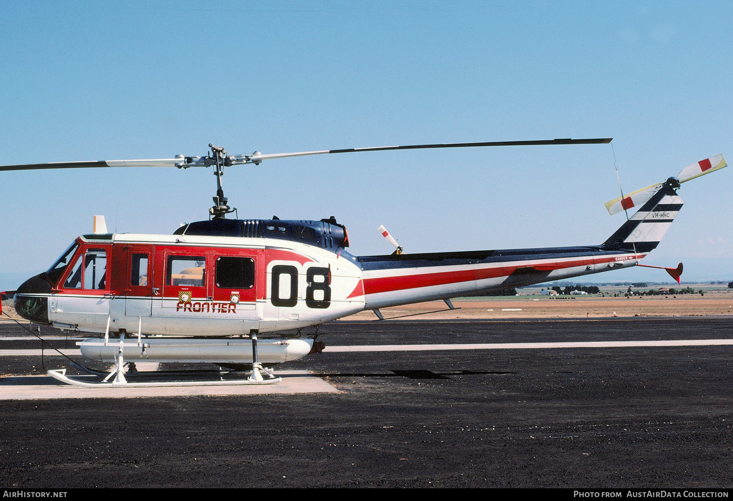 Aircraft Photo of VH-HHC | Bell 205A-1 | Frontier Helicopters | AirHistory.net #282240
