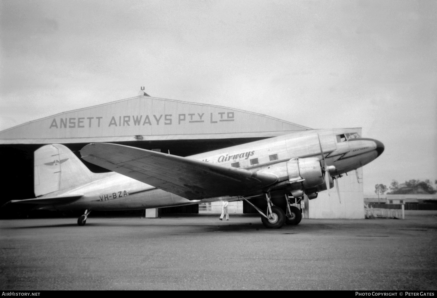 Aircraft Photo of VH-BZA | Douglas C-47 Skytrain | Ansett Airways | AirHistory.net #282254