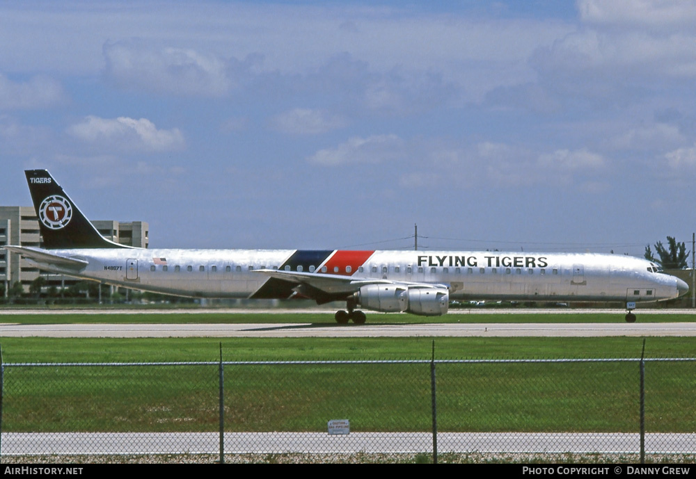 Aircraft Photo of N4867T | McDonnell Douglas DC-8-73CF | Flying Tigers | AirHistory.net #282261