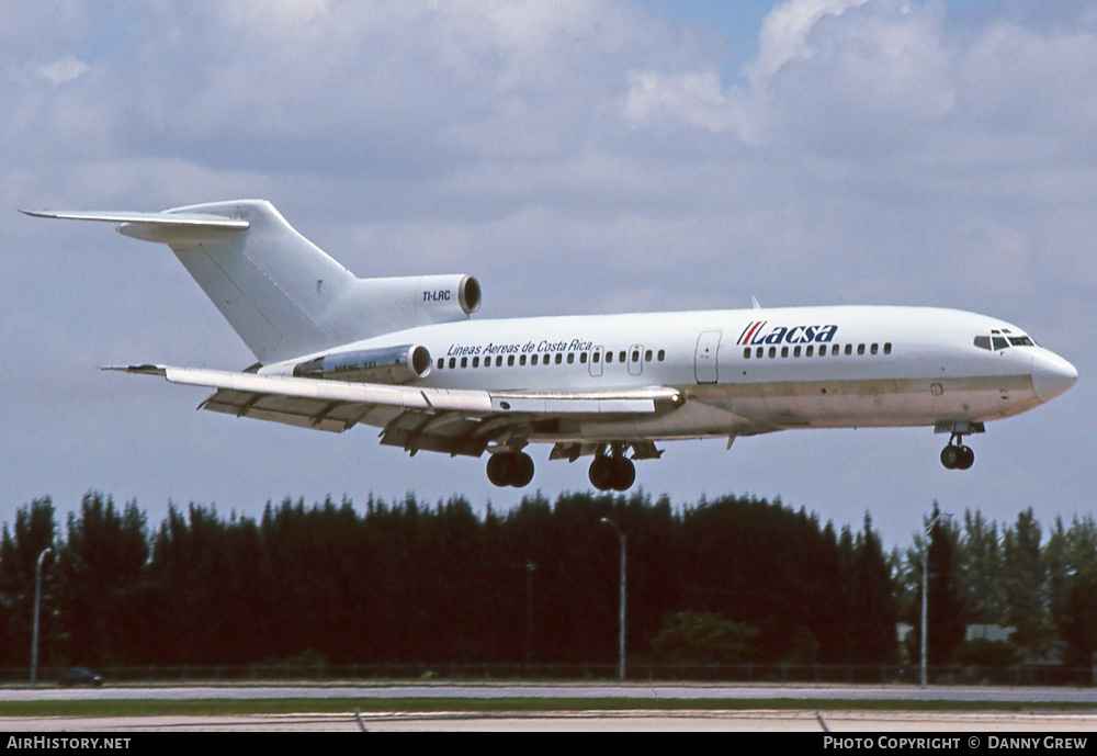 Aircraft Photo of TI-LRC | Boeing 727-22 | LACSA - Líneas Aéreas de Costa Rica | AirHistory.net #282269