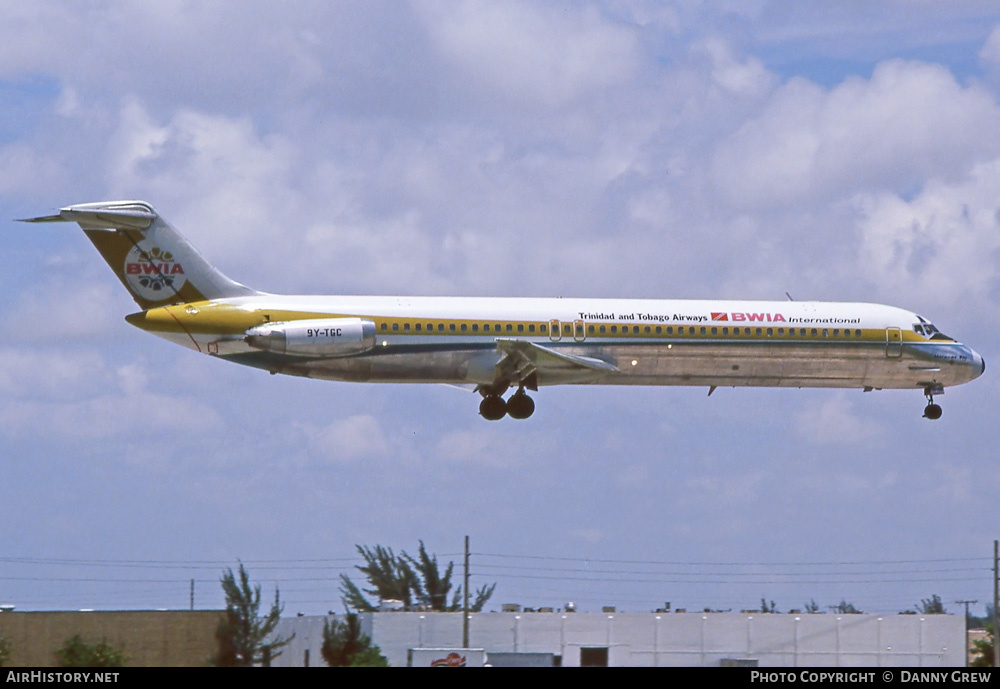 Aircraft Photo of 9Y-TGC | McDonnell Douglas DC-9-51 | BWIA International | AirHistory.net #282274