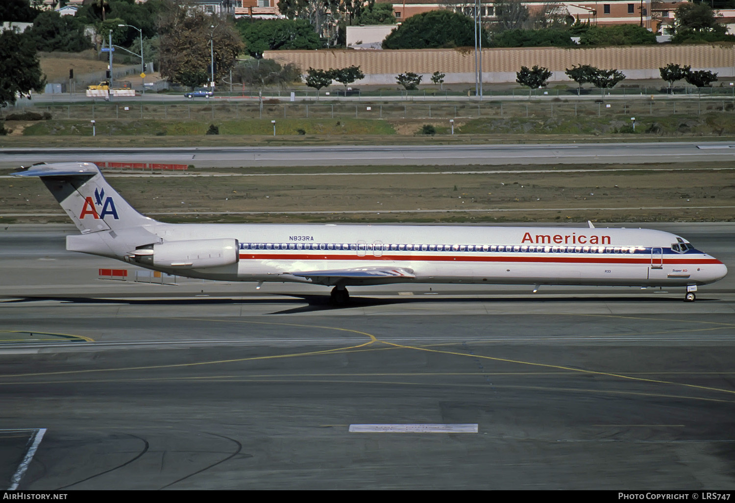 Aircraft Photo of N833RA | McDonnell Douglas MD-83 (DC-9-83) | American Airlines | AirHistory.net #282276