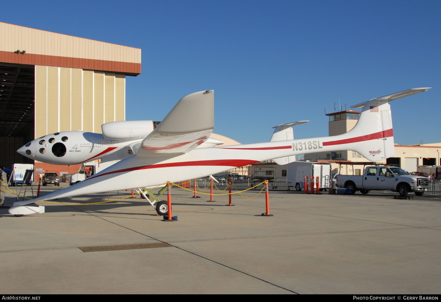 Aircraft Photo of N318SL | Scaled Composites 318 White Knight | AirHistory.net #282296