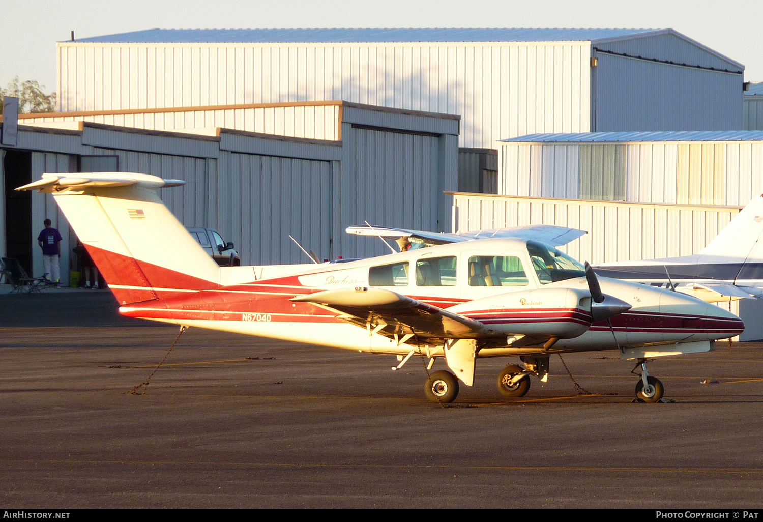 Aircraft Photo of N6704D | Beech 76 Duchess | AirHistory.net #282299