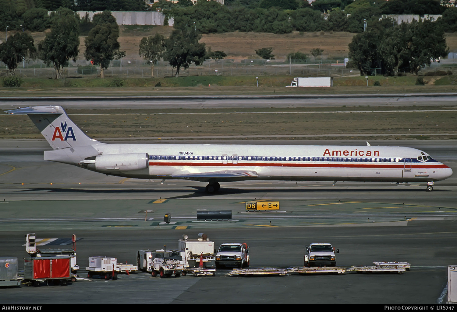 Aircraft Photo of N834RA | McDonnell Douglas MD-83 (DC-9-83) | American Airlines | AirHistory.net #282320