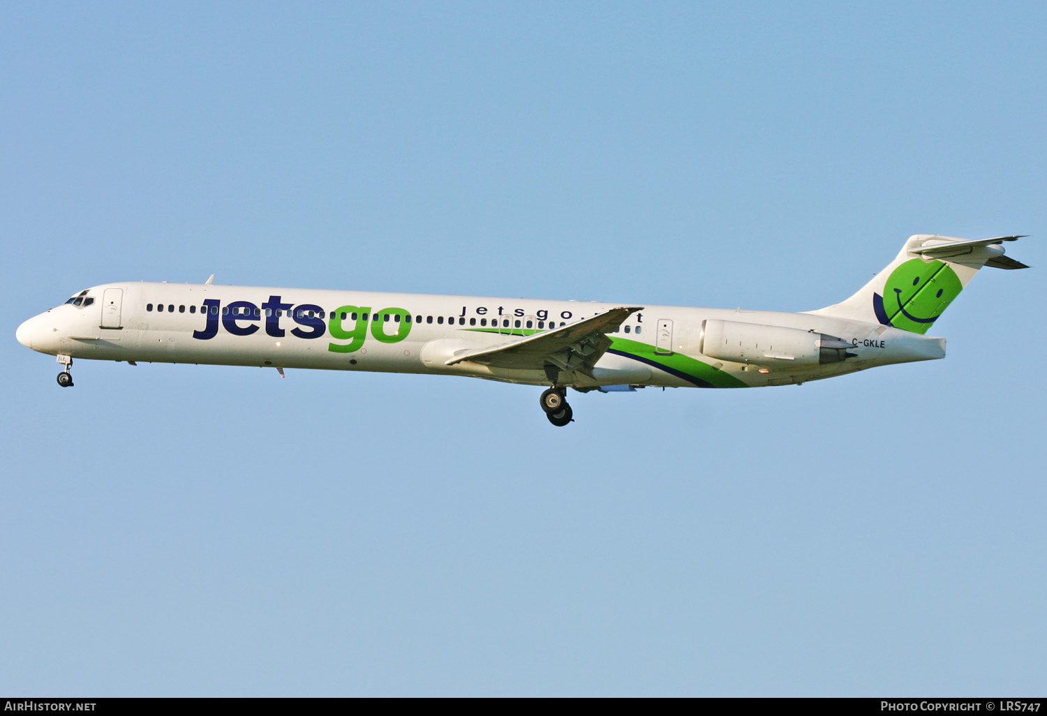 Aircraft Photo of C-GKLE | McDonnell Douglas MD-83 (DC-9-83) | Jetsgo | AirHistory.net #282332