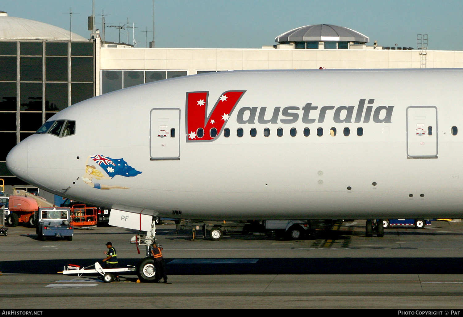 Aircraft Photo of VH-VPF | Boeing 777-3ZG/ER | V Australia | AirHistory.net #282337