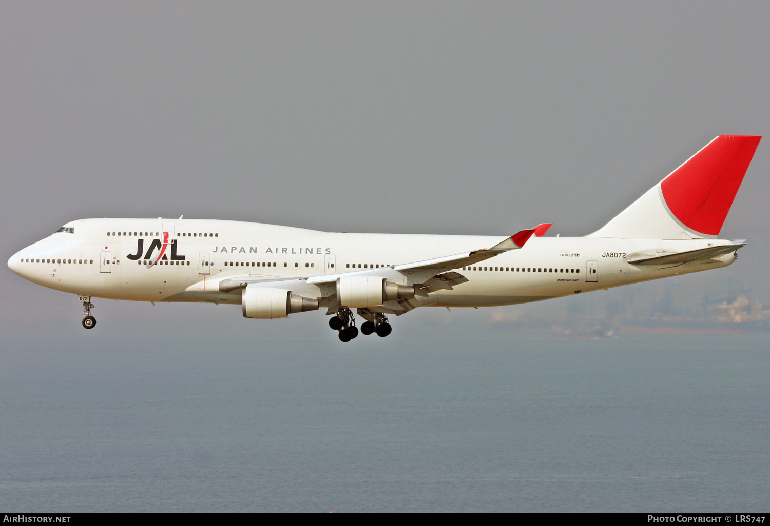 Aircraft Photo of JA8072 | Boeing 747-446 | Japan Airlines - JAL | AirHistory.net #282353