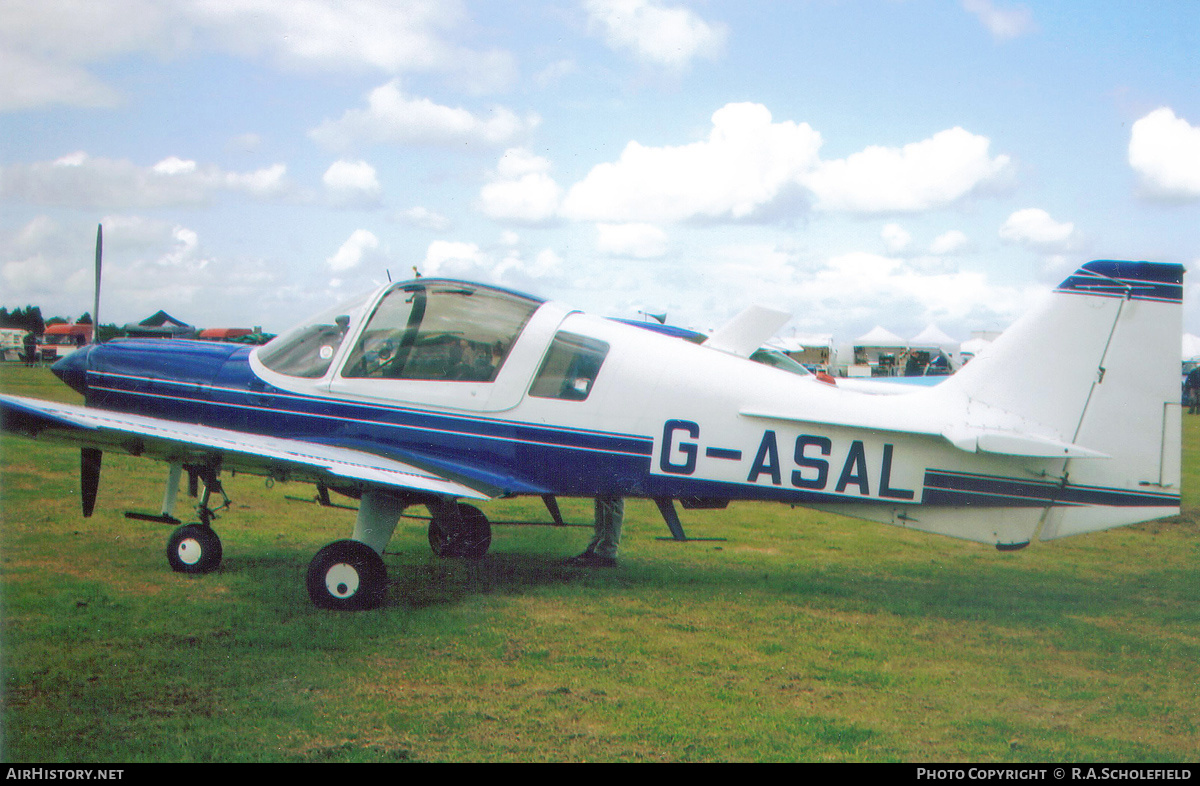 Aircraft Photo of G-ASAL | Scottish Aviation Bulldog 120/124 | AirHistory.net #282369