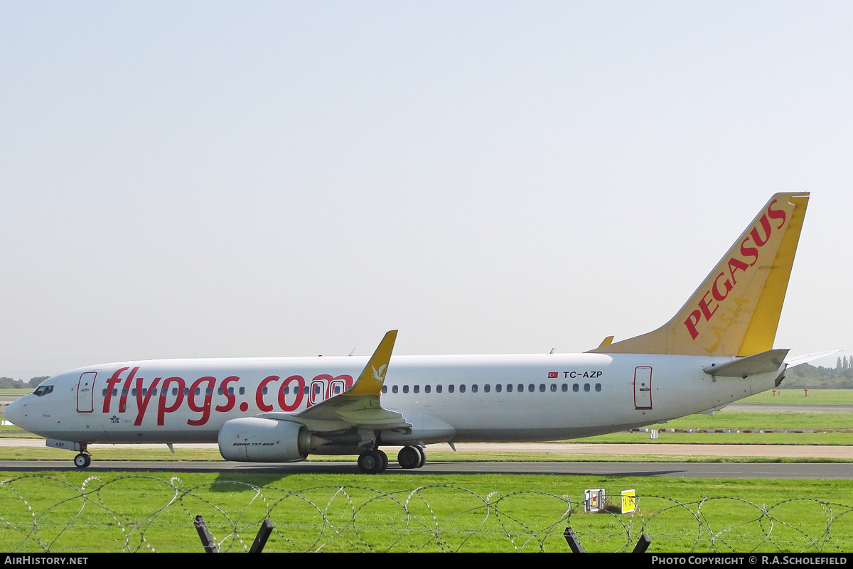 Aircraft Photo of TC-AZP | Boeing 737-82R | Pegasus Airlines | AirHistory.net #282413