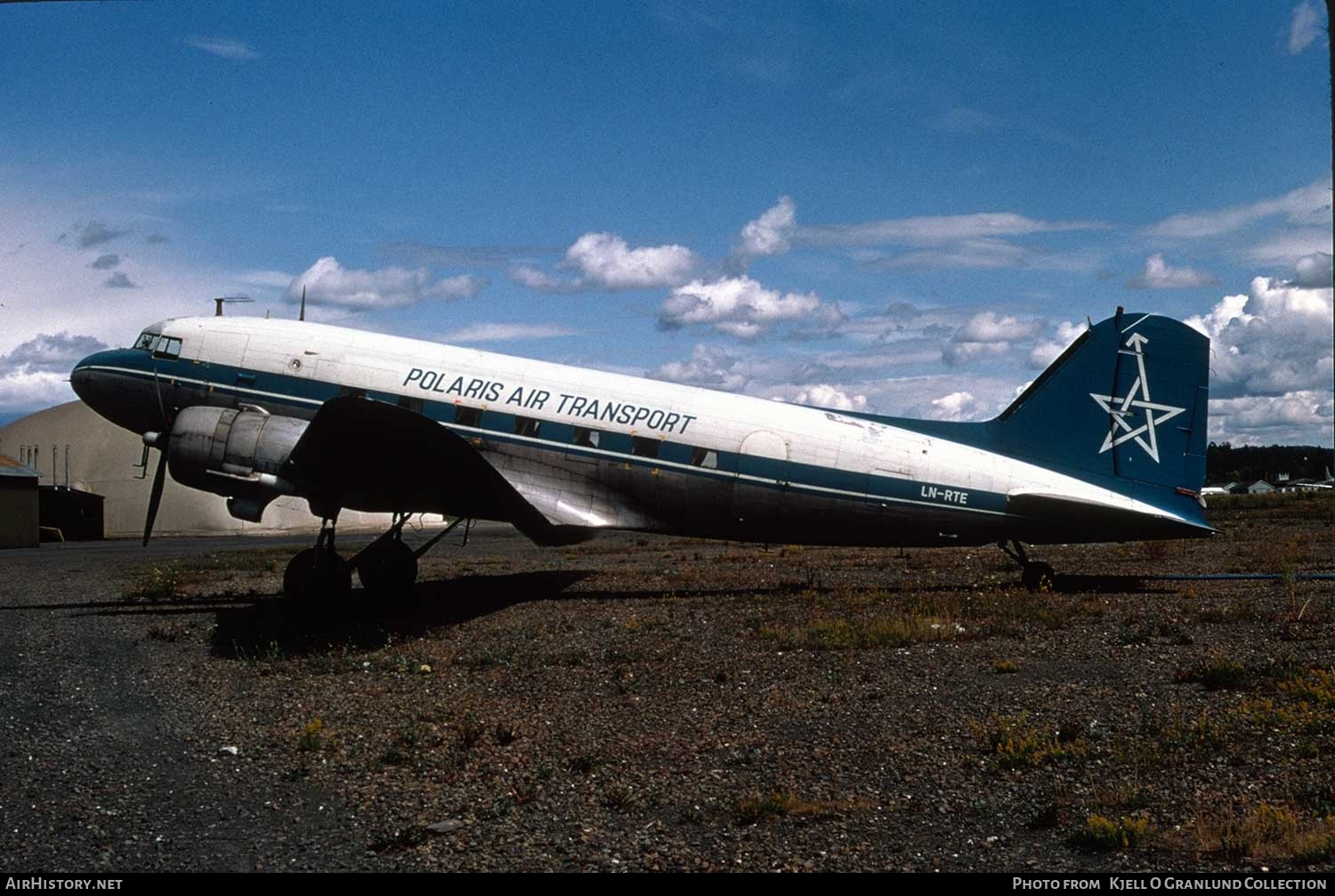 Aircraft Photo of LN-RTE | Douglas C-53D Skytrooper | Polaris Air Transport - PAT | AirHistory.net #282418