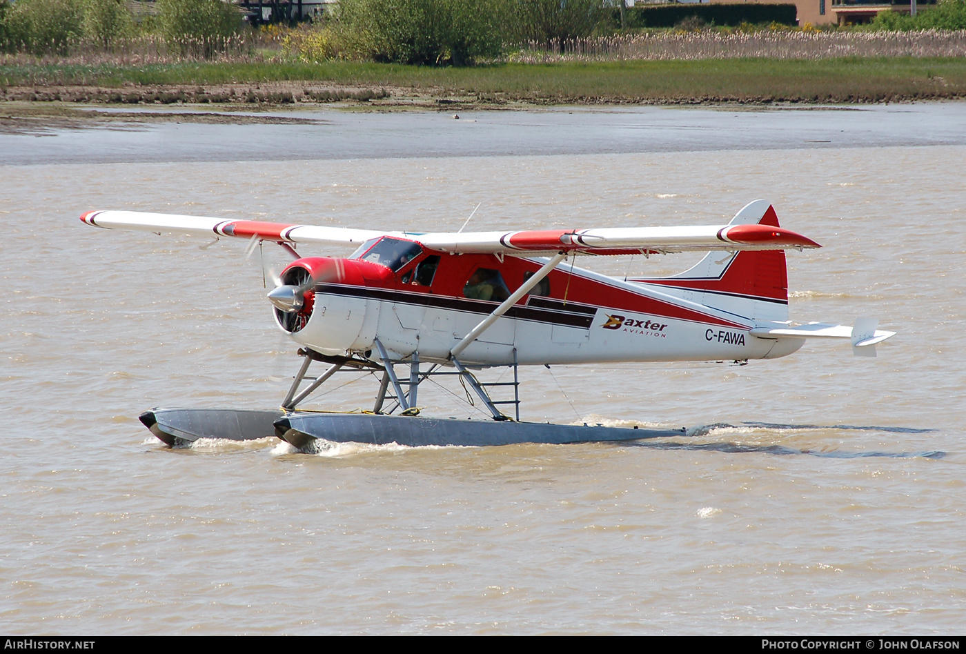 Aircraft Photo of C-FAWA | De Havilland Canada DHC-2 Beaver Mk.1 | Baxter Aviation | AirHistory.net #282431