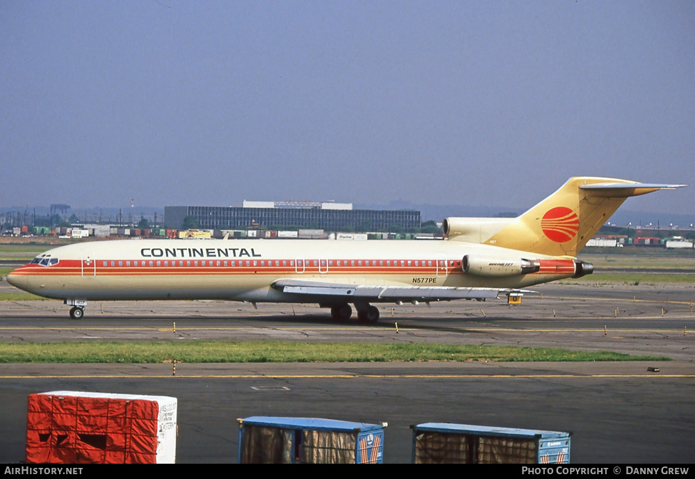 Aircraft Photo of N577PE | Boeing 727-243/Adv | Continental Airlines | AirHistory.net #282452