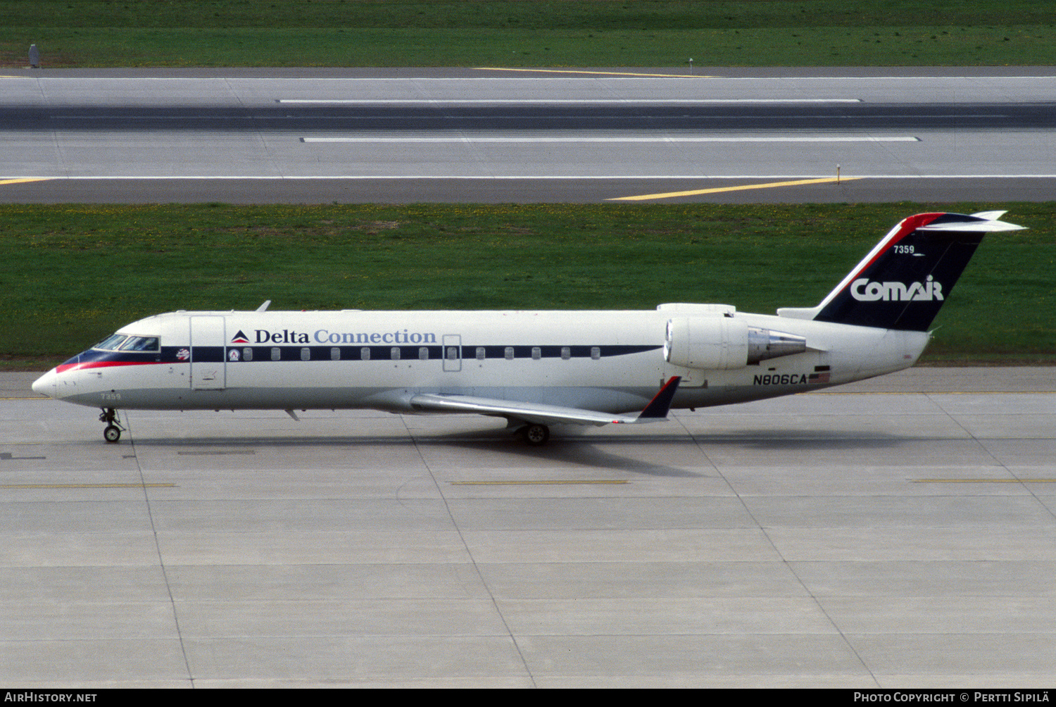 Aircraft Photo of N806CA | Bombardier CRJ-100ER (CL-600-2B19) | Delta Connection | AirHistory.net #282457