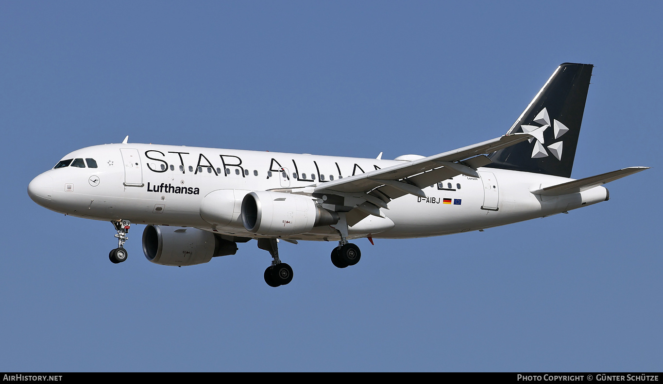 Aircraft Photo of D-AIBJ | Airbus A319-112 | Lufthansa | AirHistory.net #282458