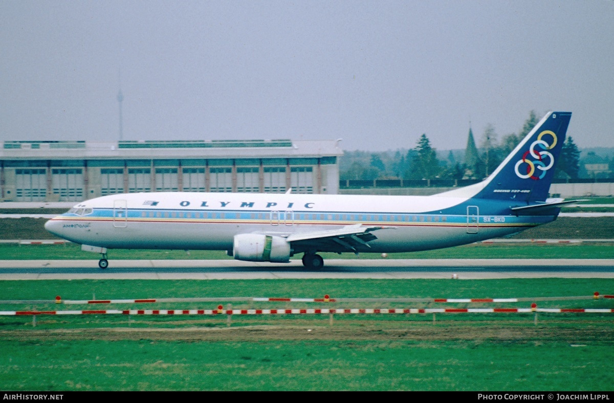 Aircraft Photo of SX-BKD | Boeing 737-484 | Olympic | AirHistory.net #282460