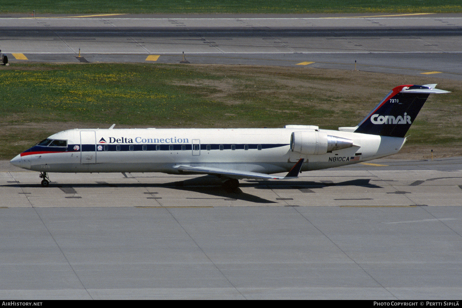 Aircraft Photo of N810CA | Bombardier CRJ-100ER (CL-600-2B19) | Delta Connection | AirHistory.net #282482