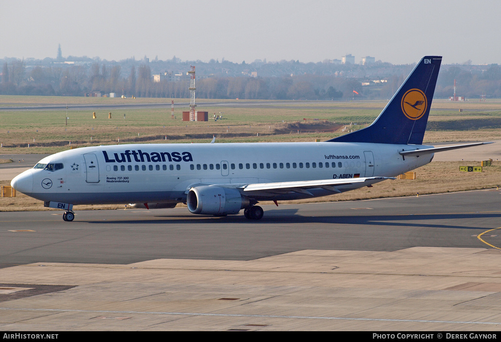 Aircraft Photo of D-ABEN | Boeing 737-330 | Lufthansa | AirHistory.net #282499