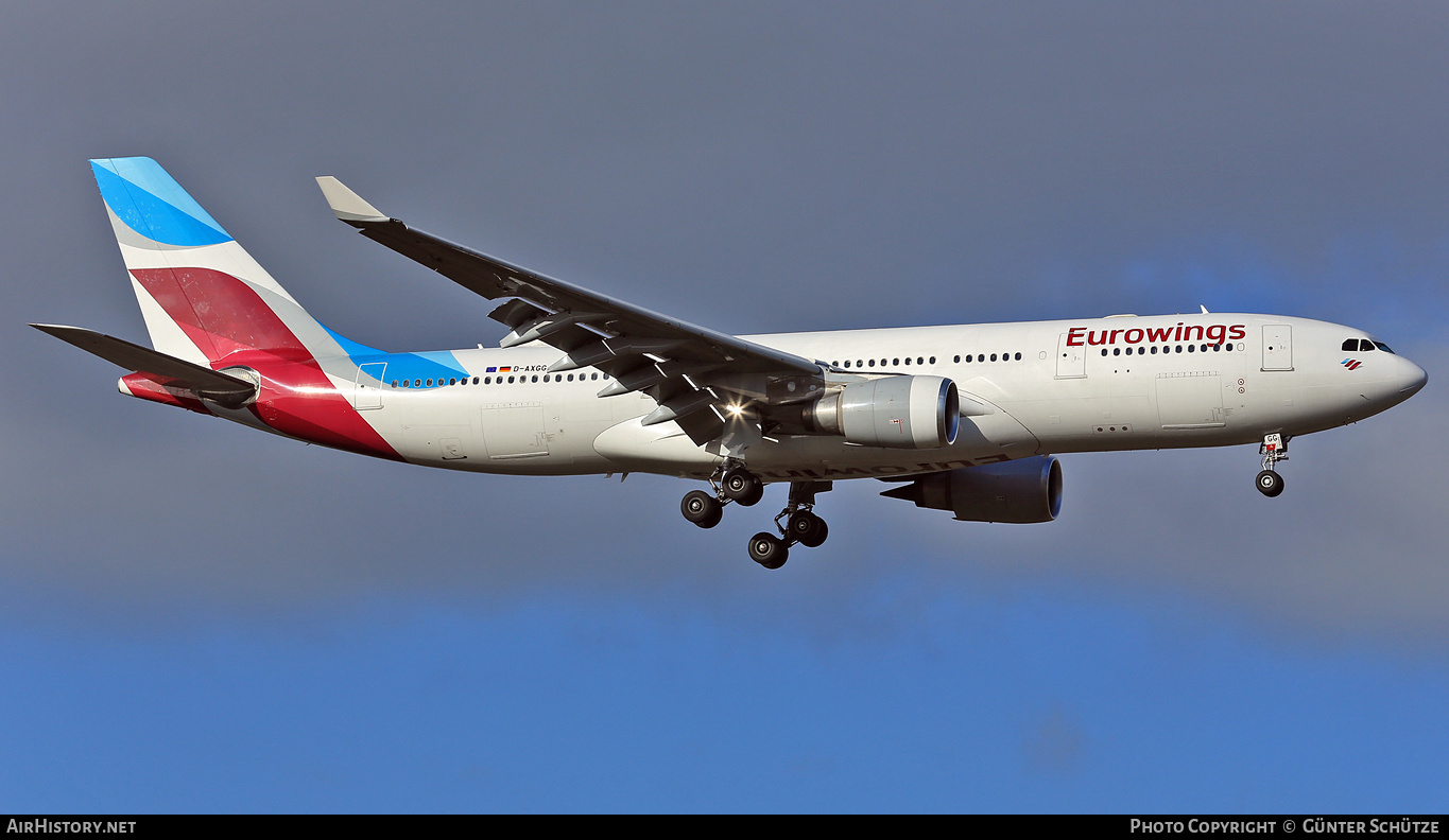 Aircraft Photo of D-AXGG | Airbus A330-203 | Eurowings | AirHistory.net #282522