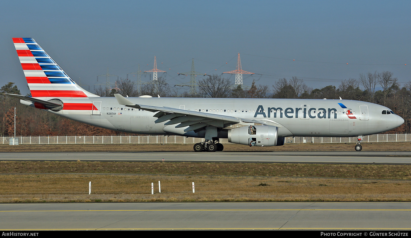 Aircraft Photo of N287AY | Airbus A330-243 | American Airlines | AirHistory.net #282523