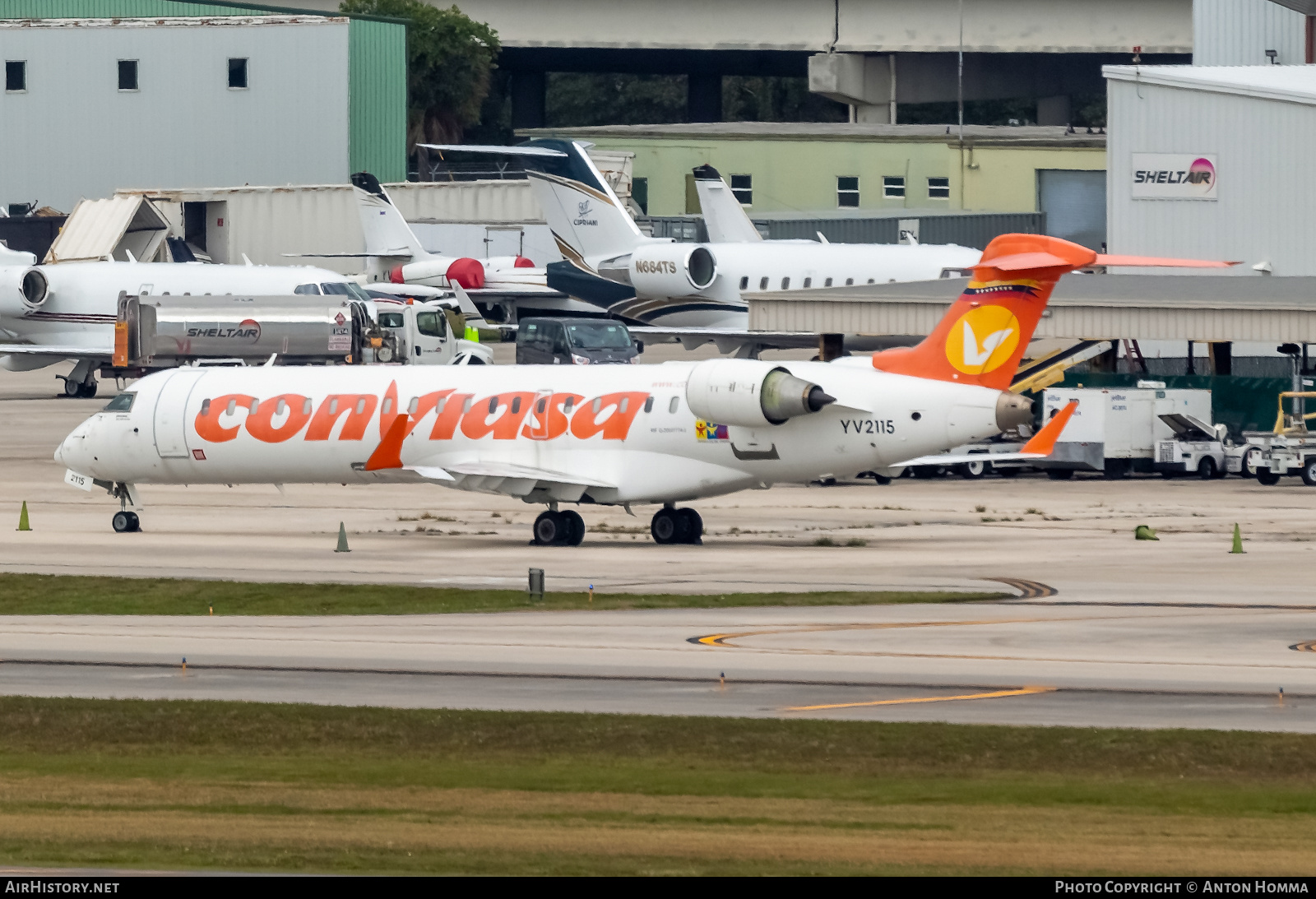 Aircraft Photo of YV2115 | Bombardier CRJ-701ER (CL-600-2C10) | Conviasa | AirHistory.net #282526
