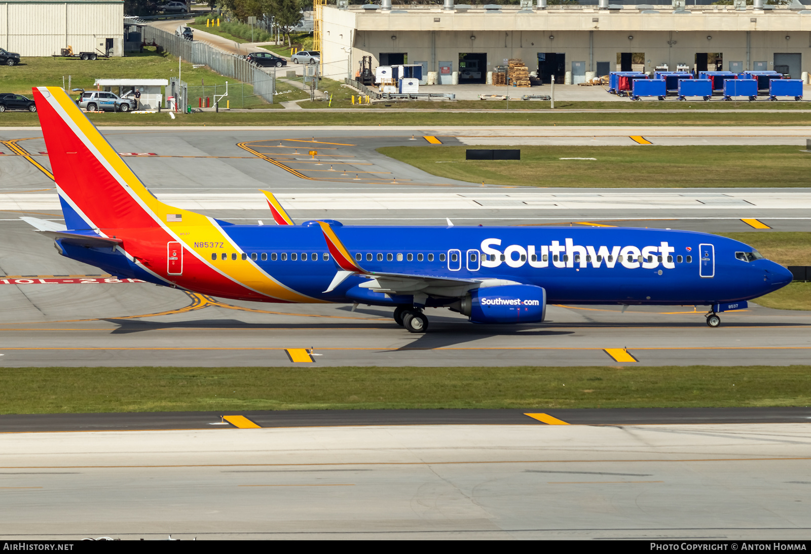 Aircraft Photo of N8537Z | Boeing 737-800 | Southwest Airlines | AirHistory.net #282537