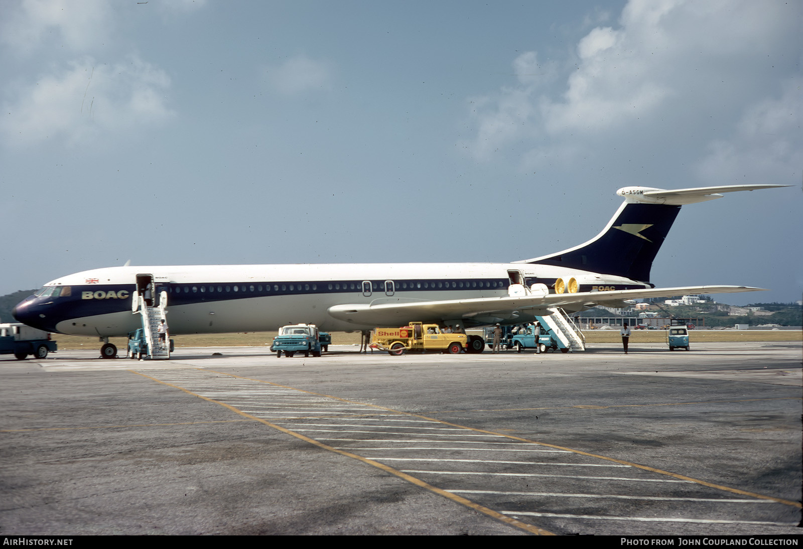 Aircraft Photo of G-ASGM | Vickers Super VC10 Srs1151 | BOAC - British Overseas Airways Corporation | AirHistory.net #282540