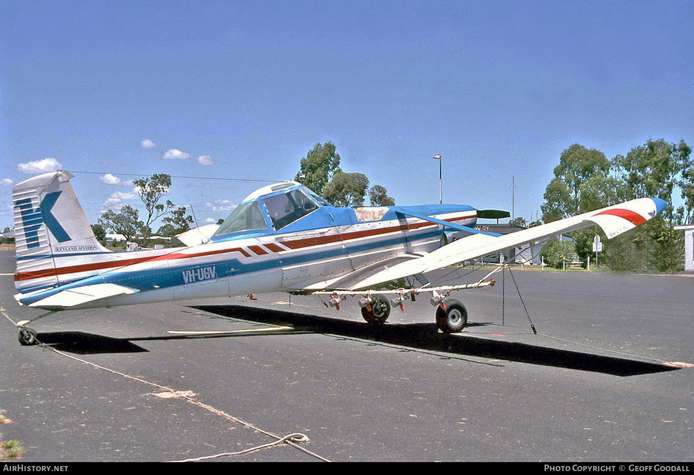 Aircraft Photo of VH-UGV | Cessna A188B AgWagon | Keyland Aviation | AirHistory.net #282549