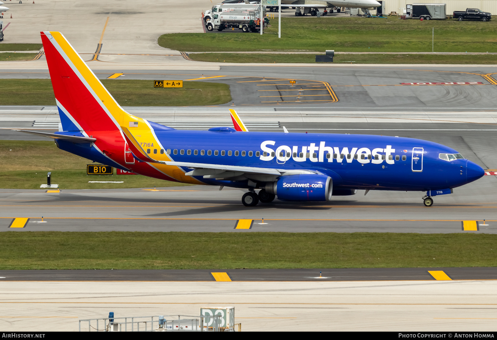 Aircraft Photo of N7716A | Boeing 737-76N | Southwest Airlines | AirHistory.net #282575