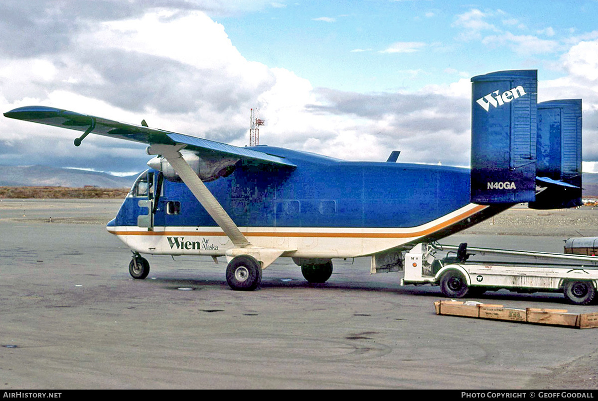 Aircraft Photo of N40GA | Short SC.7 Skyvan 3-300 | Wien Air Alaska | AirHistory.net #282578