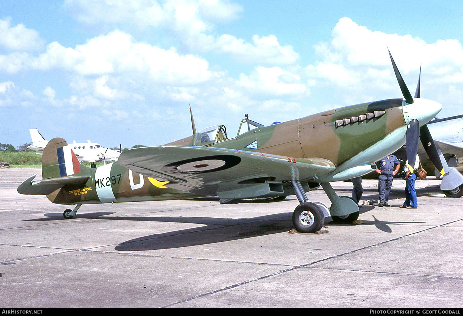 Aircraft Photo of N9BL / MK287 | Supermarine 361 Spitfire Mk9 | Confederate Air Force | UK - Air Force | AirHistory.net #282584