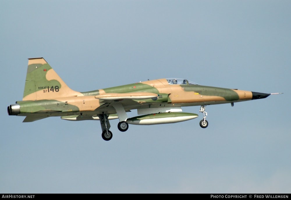 Aircraft Photo of 97-148 | Northrop RF-5A Freedom Fighter | South Korea - Air Force | AirHistory.net #282609