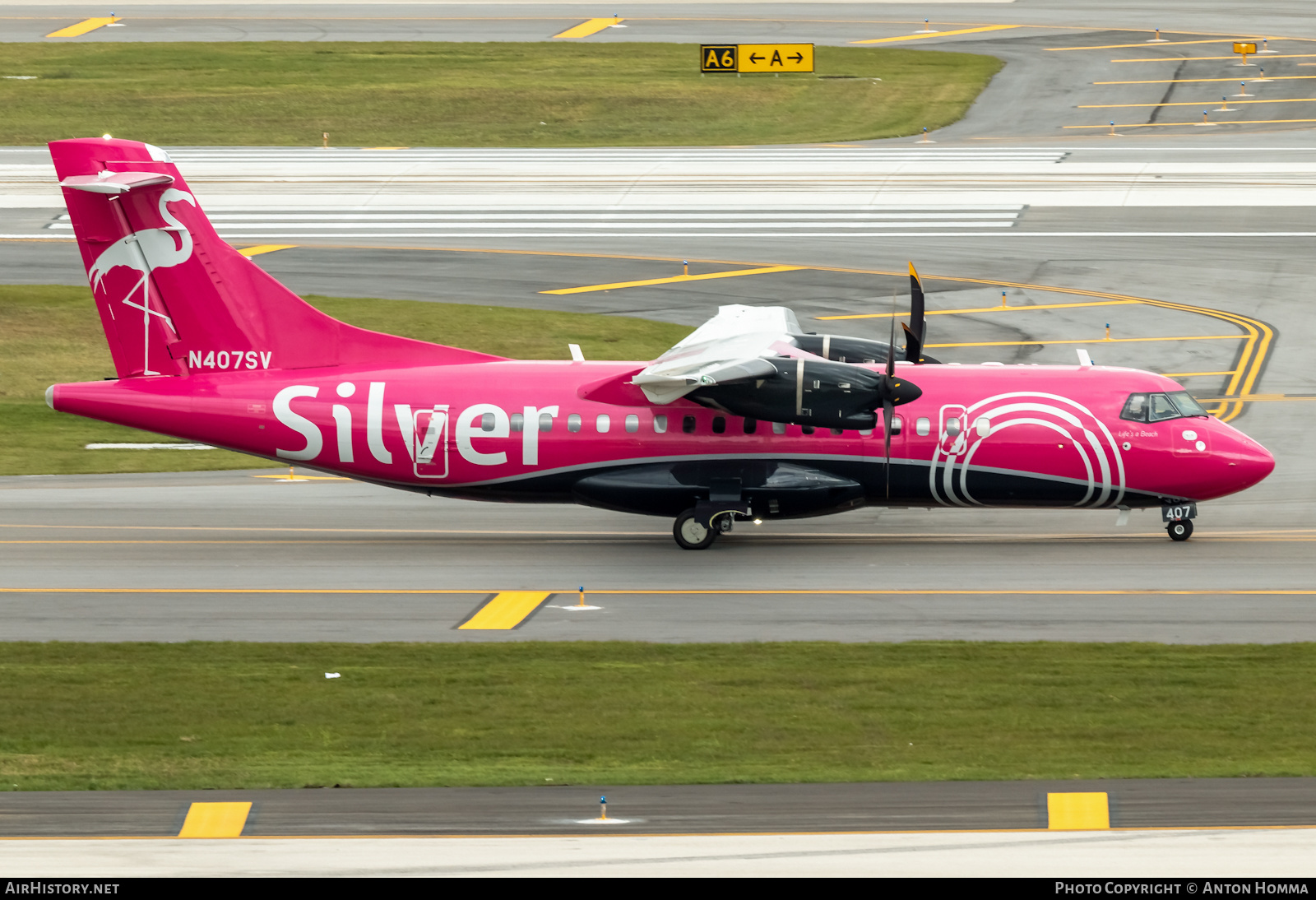 Aircraft Photo of N407SV | ATR ATR-42-500 | Silver Airways | AirHistory.net #282621