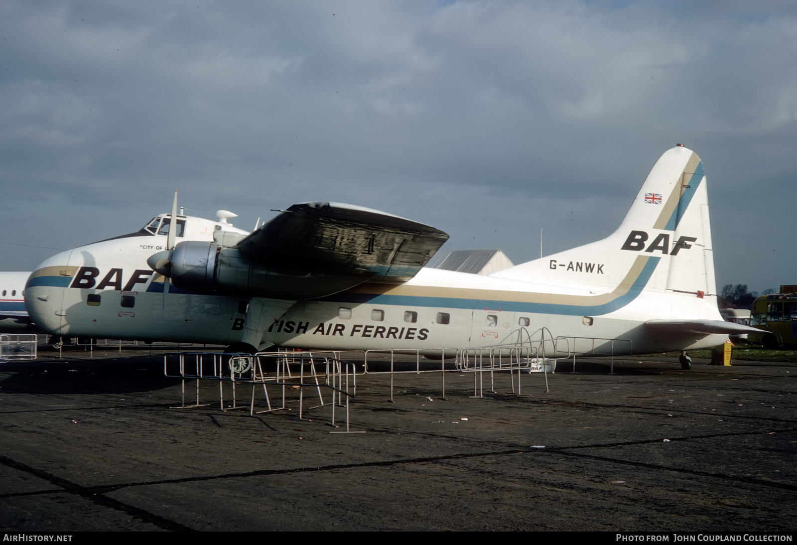 Aircraft Photo of G-ANWK | Bristol 170 Freighter Mk32 | British Air Ferries - BAF | AirHistory.net #282629