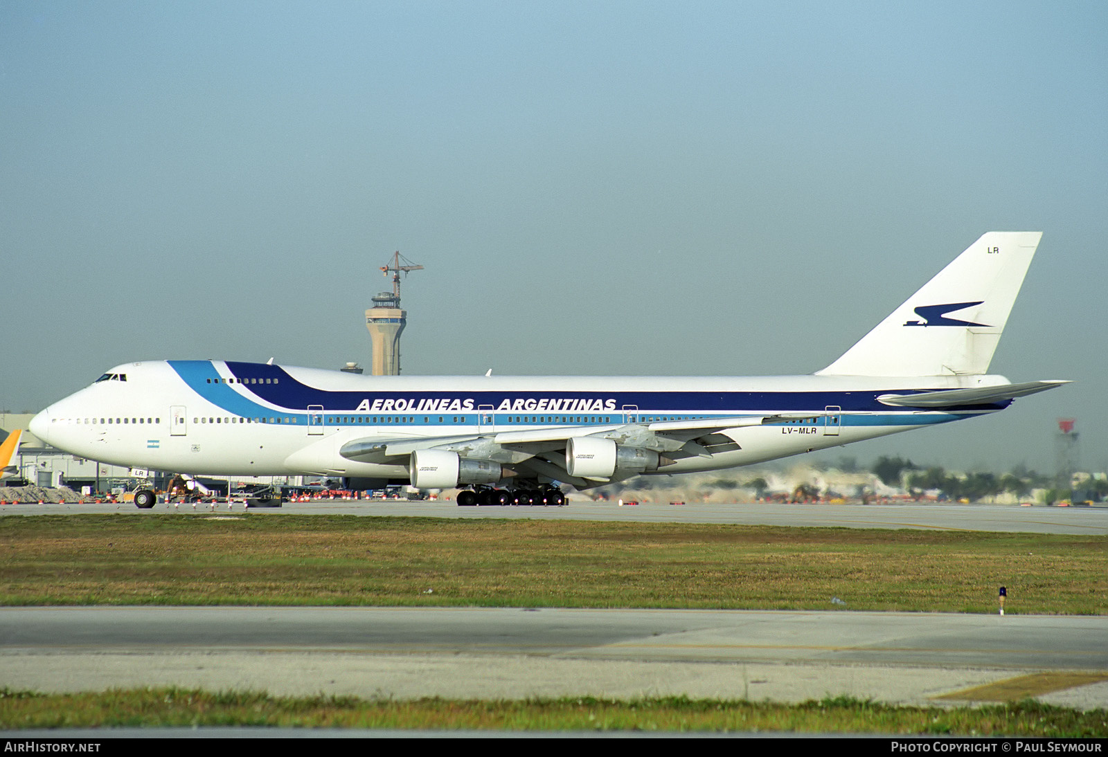 Aircraft Photo of LV-MLR | Boeing 747-287B | Aerolíneas Argentinas | AirHistory.net #282630