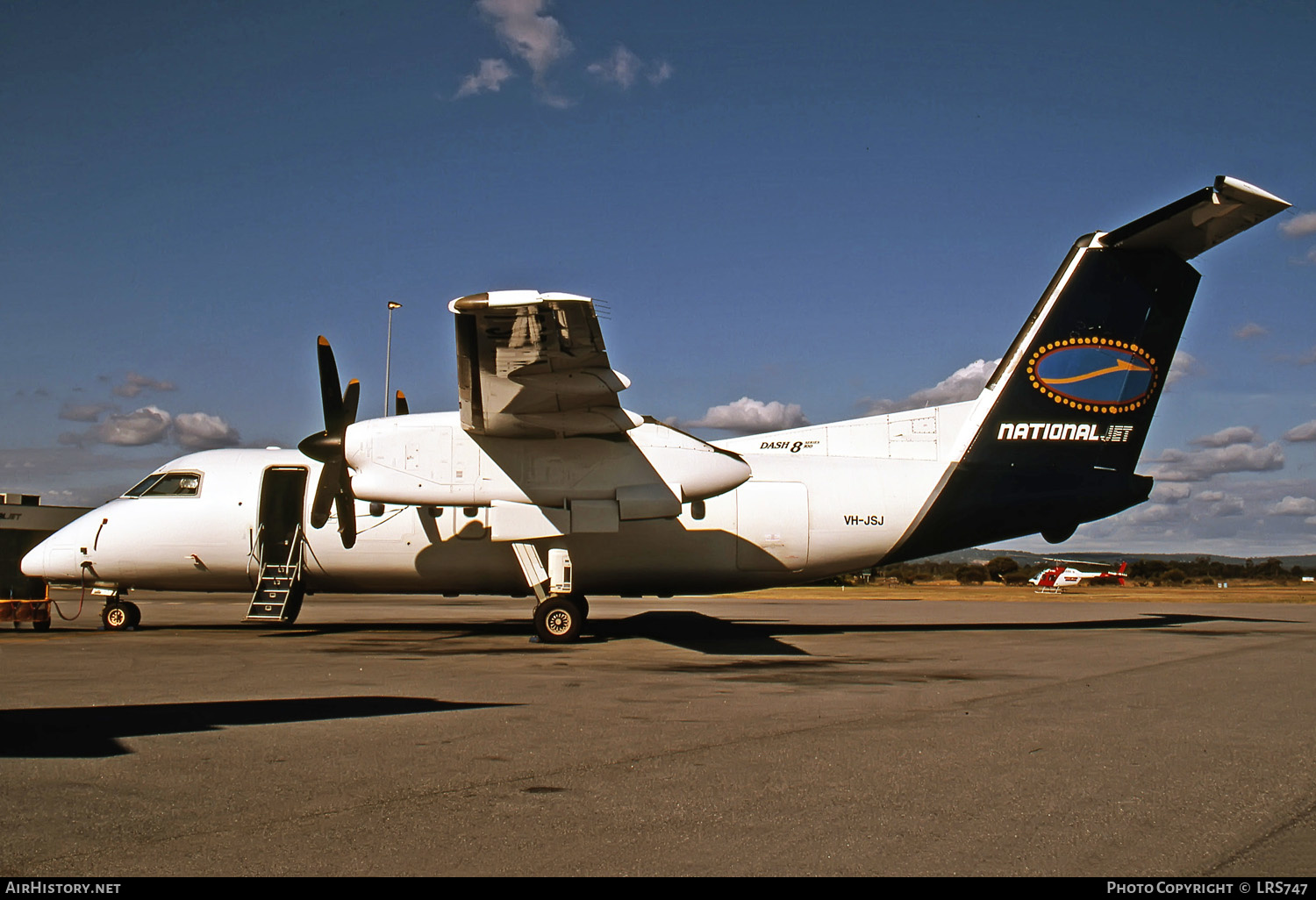 Aircraft Photo of VH-JSJ | De Havilland Canada DHC-8-102 Dash 8 | National Jet Systems | AirHistory.net #282638