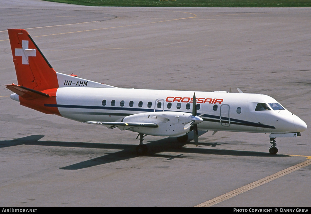 Aircraft Photo of HB-AHM | Saab-Fairchild SF-340A | Crossair | AirHistory.net #282652