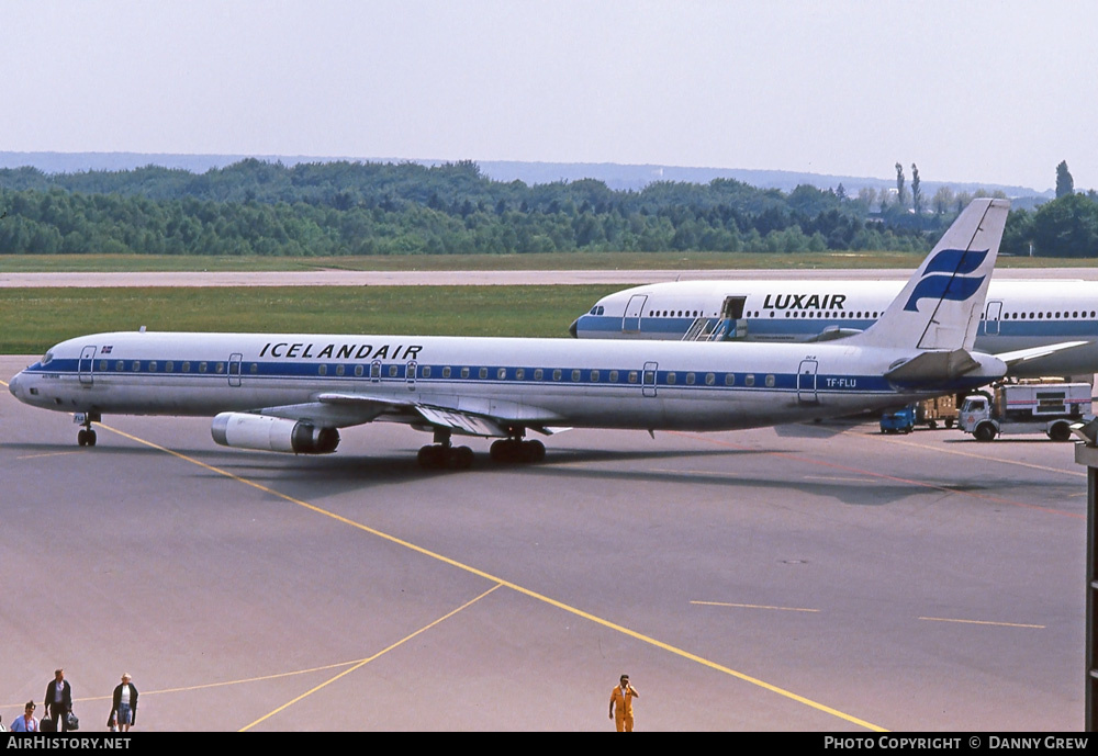 Aircraft Photo of TF-FLU | McDonnell Douglas DC-8-63 | Icelandair | AirHistory.net #282657
